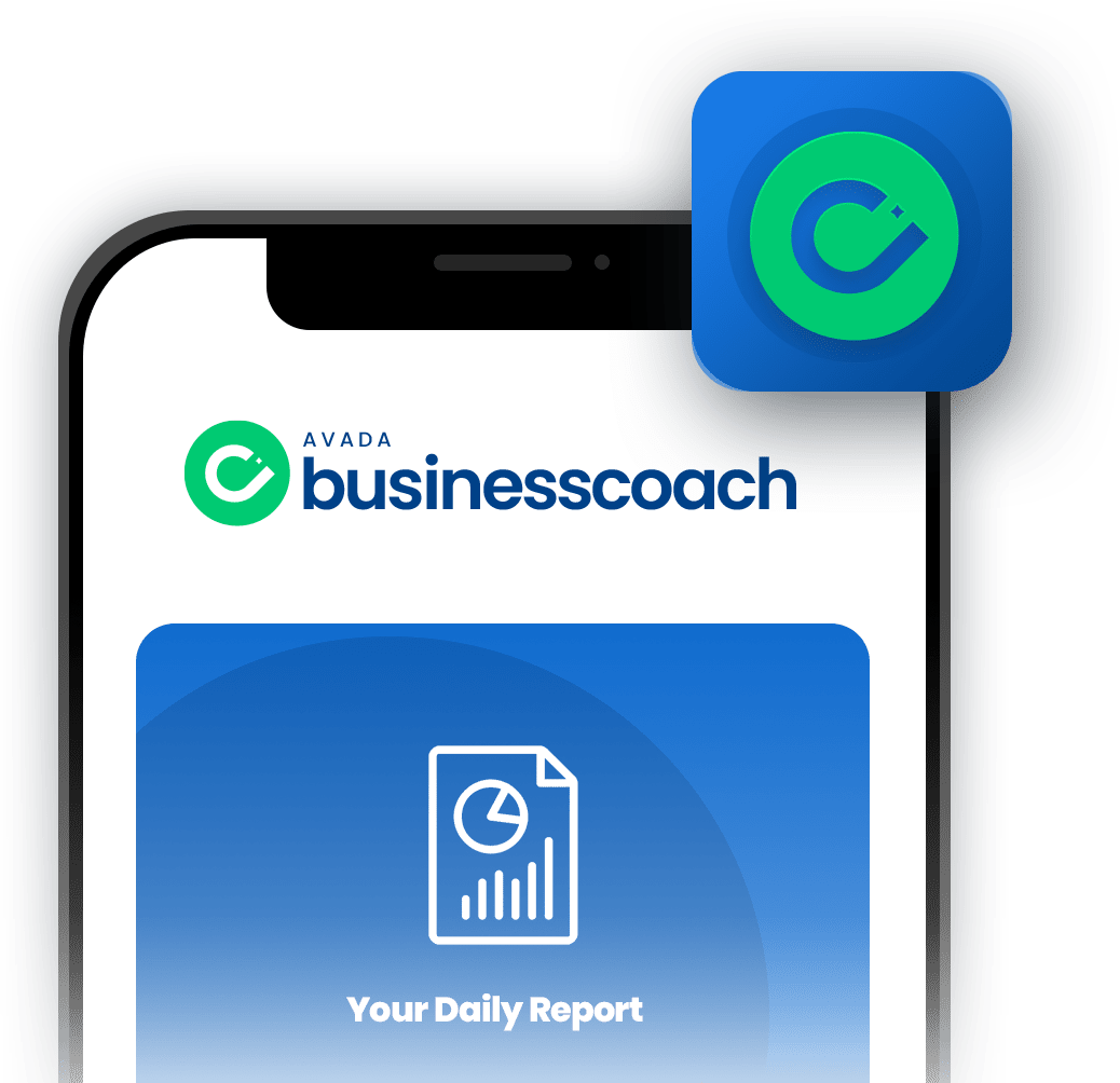 Business Coach Mobile App app-split-fade
